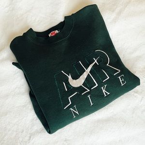 Vintage Embroidered Nike Air Crewneck Sweatshirt